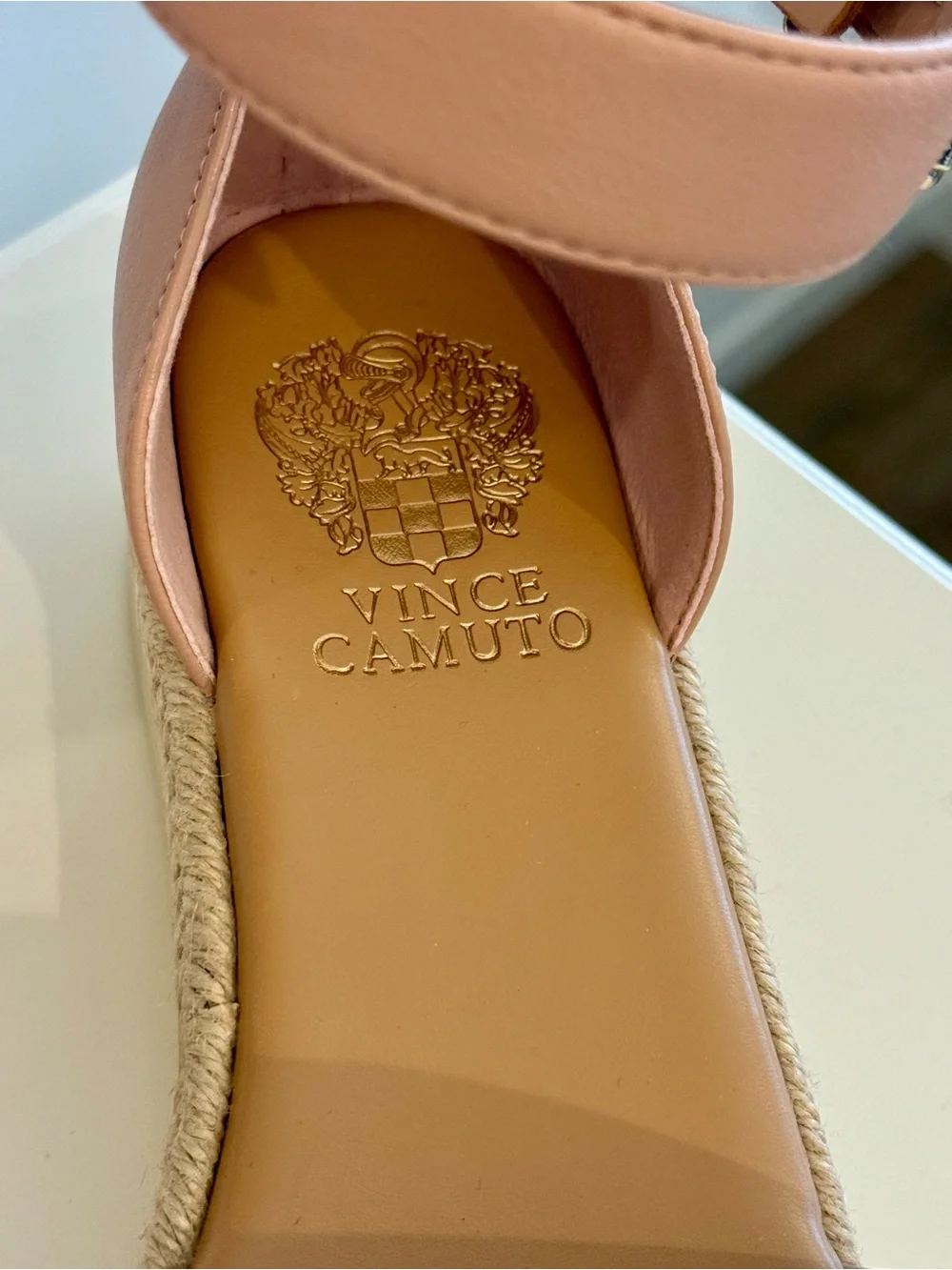 Brand New Vince Camuto Espadrille D’Orsay Flats Women’s 9 | Ankle Strap - Picture 8 of 11